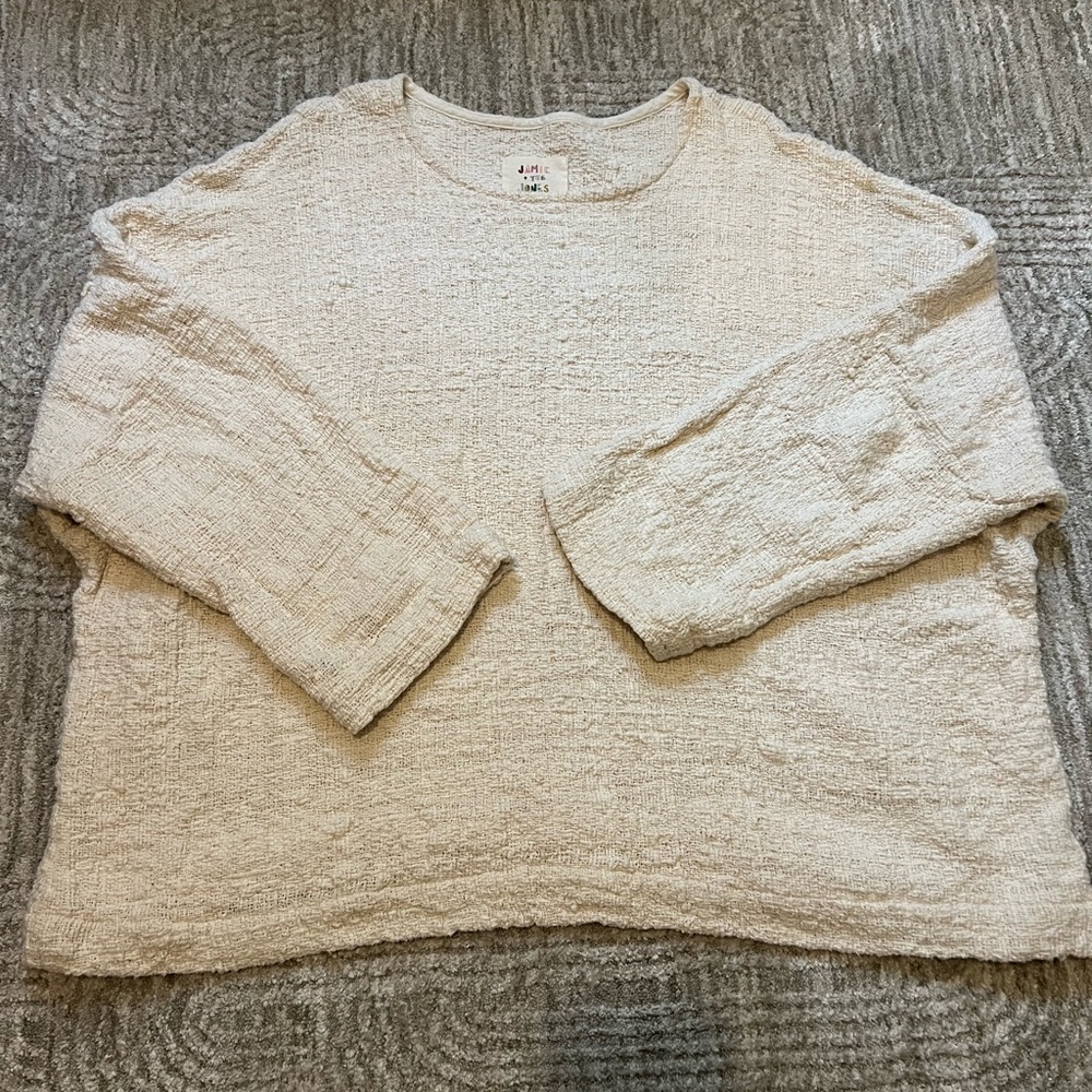 Jamie + The Jones T Sweater size 2 XL mid-weight